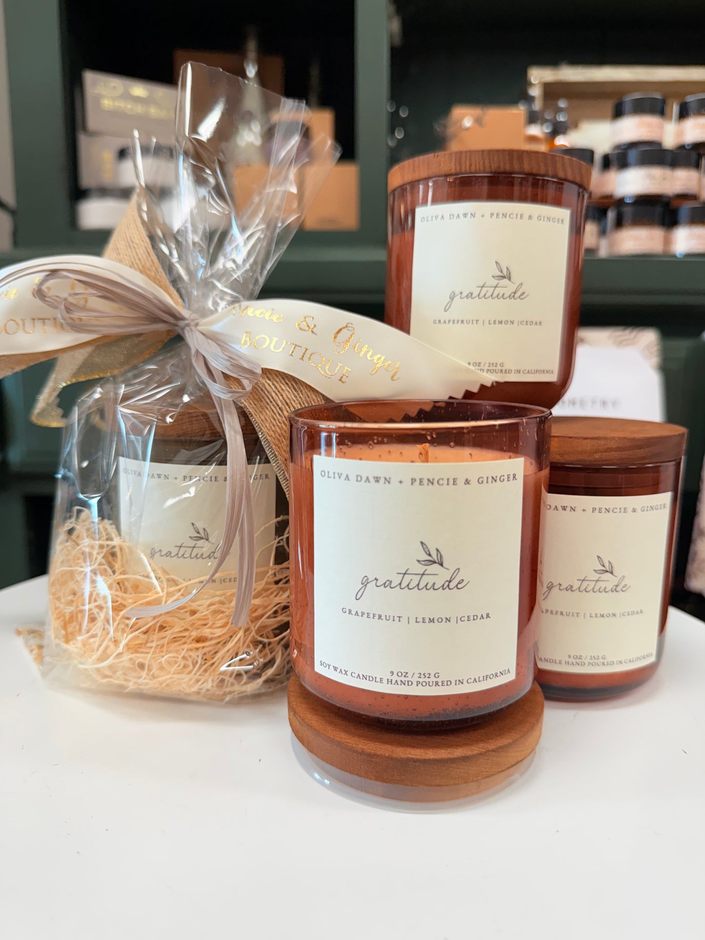 Gratitude Signature Candle