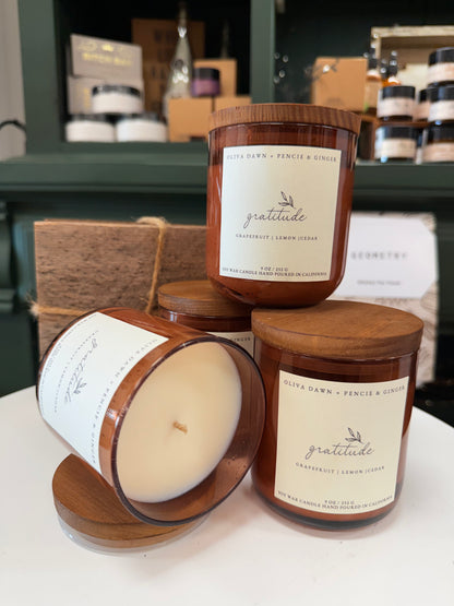 Gratitude Signature Candle