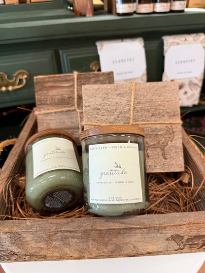 Gratitude Signature Candle