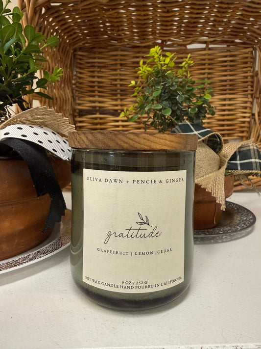 Gratitude Signature Candle