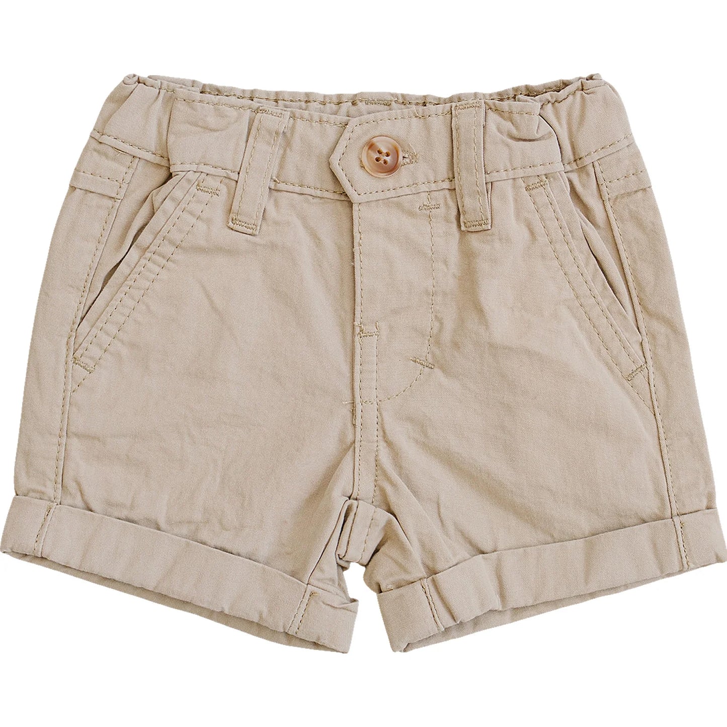 Tan Chino Shorts