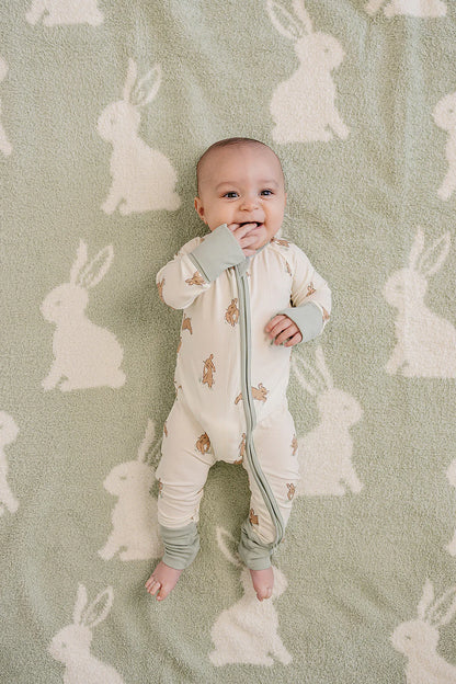 Bunny Plush Blanket Lovey