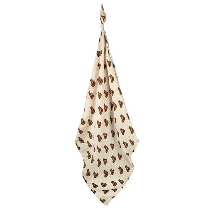 Honey Bear Bamboo Swaddle