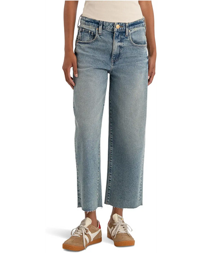 Gwen Slouchy Raw Hem Wide Leg