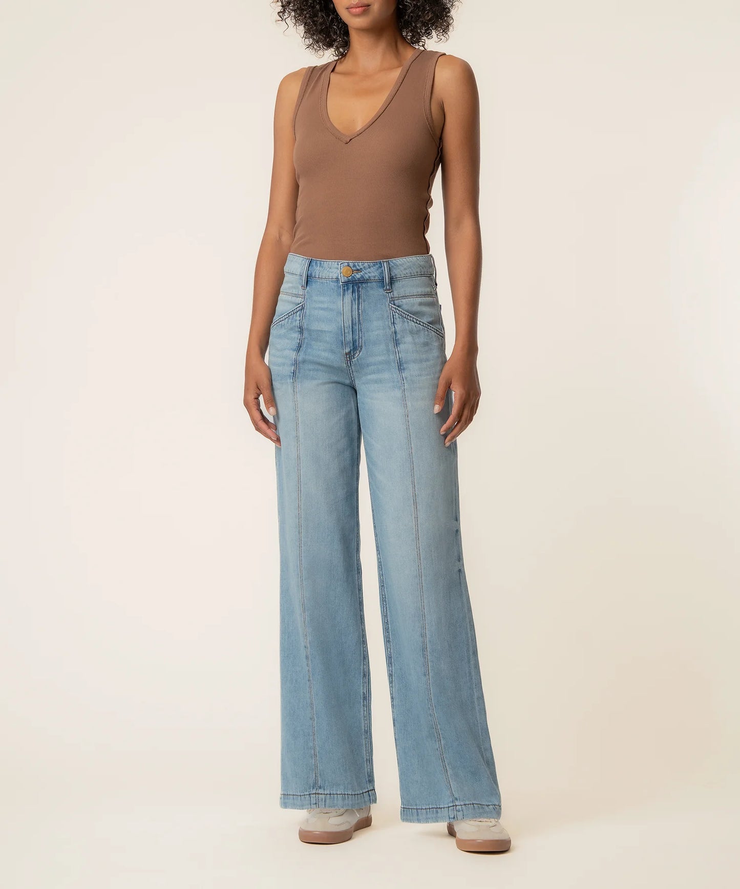 Jodi High Rise Princess Seam