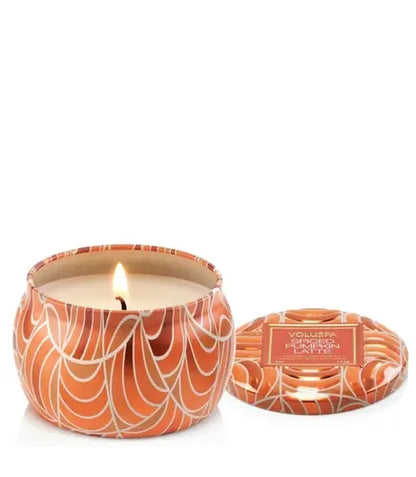 Spiced Pumpkin Latte Mini Tin Candle