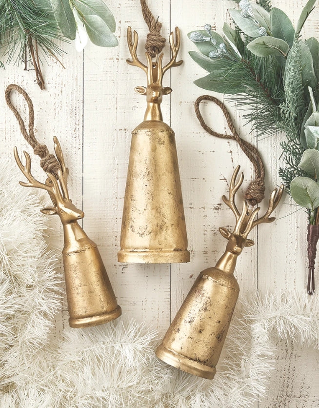 Gold Stag Bell 14”