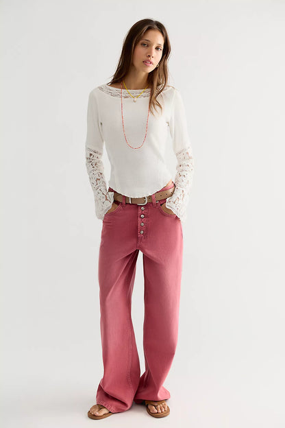Amber Lace Cuff Longsleeve