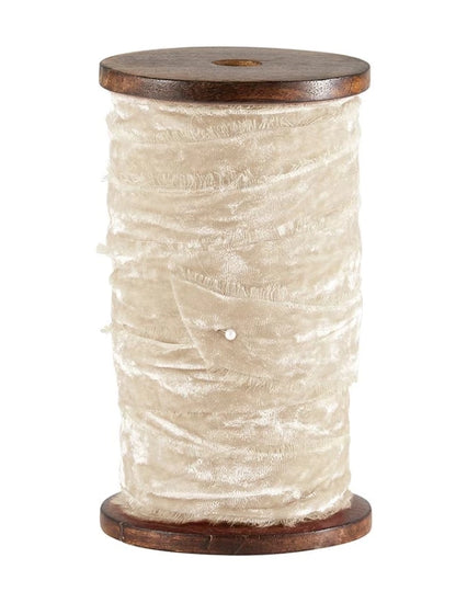 Frayed Velvet Ribbon