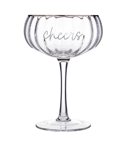Cheers Stemmed Champagne Coupe