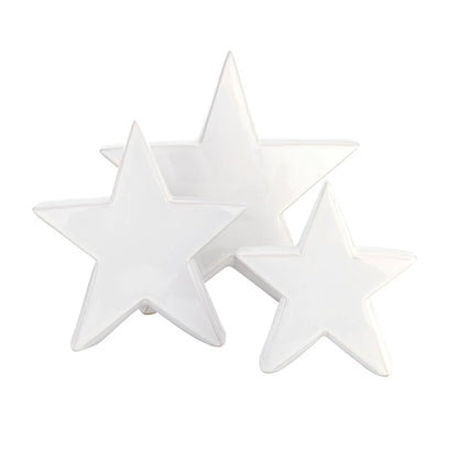 Ceramic Stars Set of 3