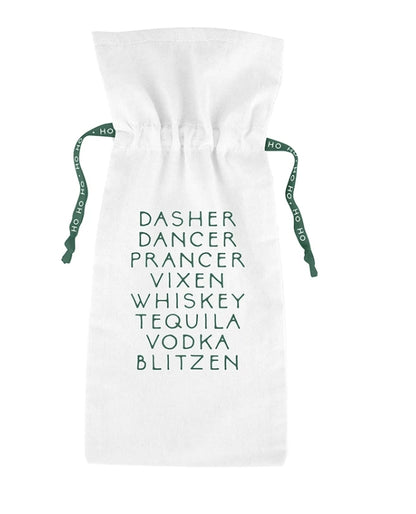 Holiday Muslin Wine Bag