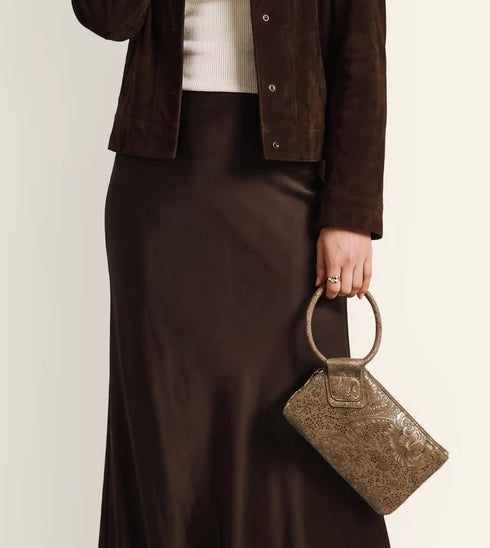 Mink Folklore Sable Wristlet