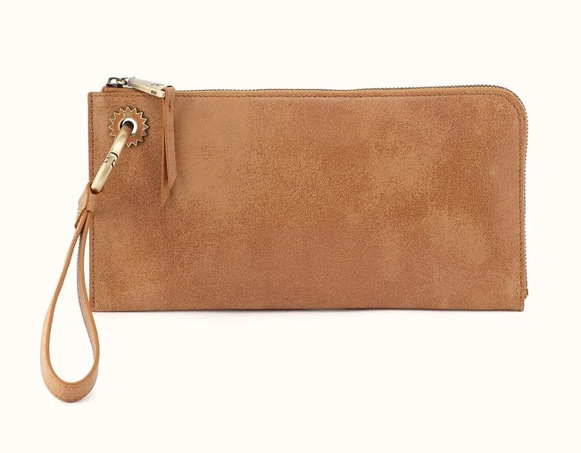 Jett Wristlet in Whiskey