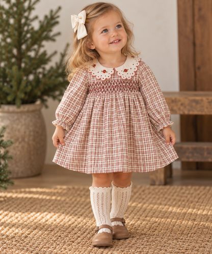 Callie Dress Christmas Plaid