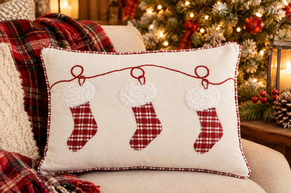 Embroidered Cotton Pillow