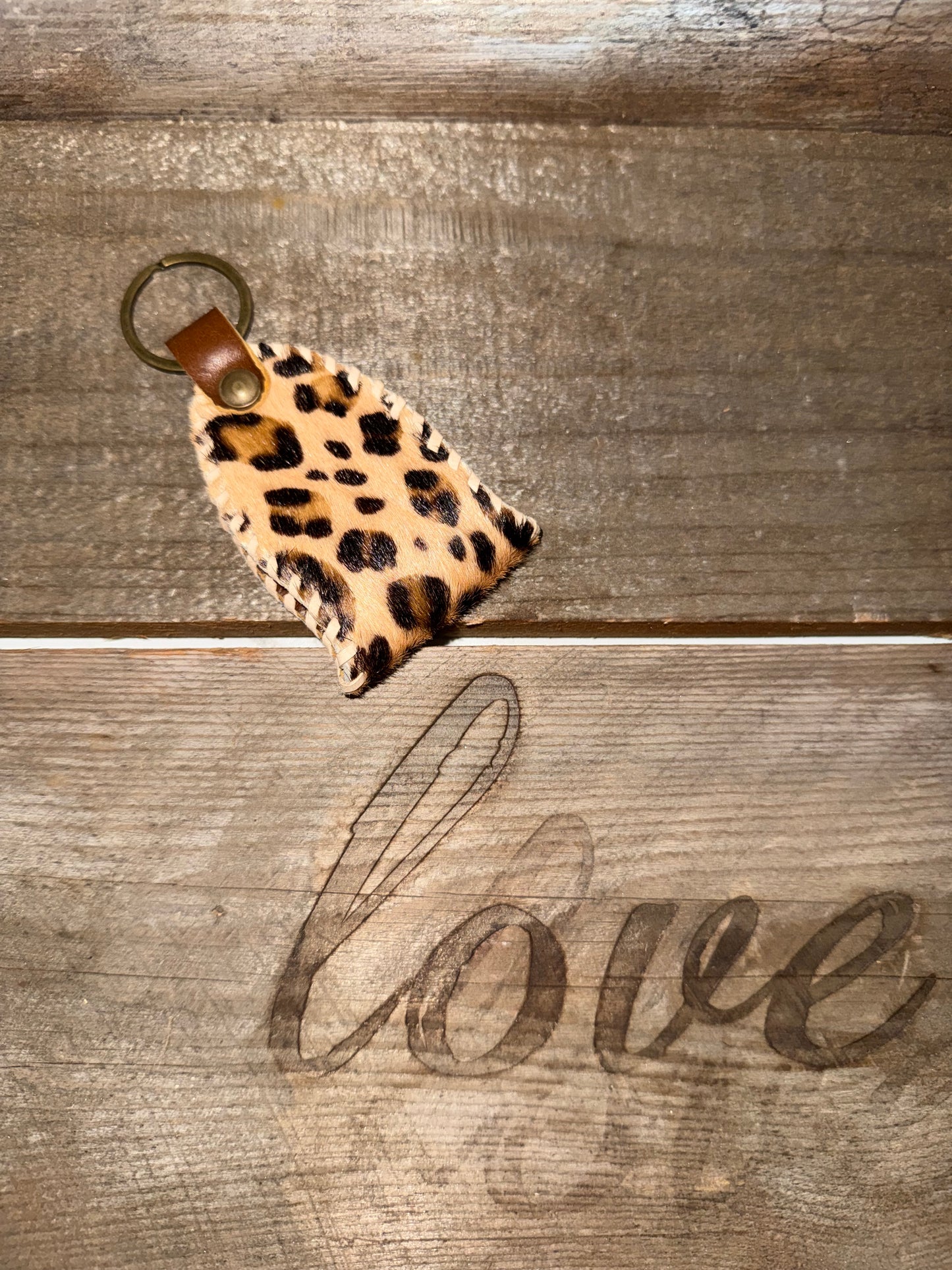 Loop Keyring Leather