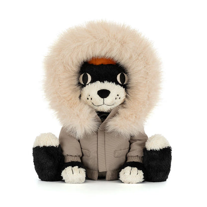 Jellycat Jack 'Alpine' plush cat detail