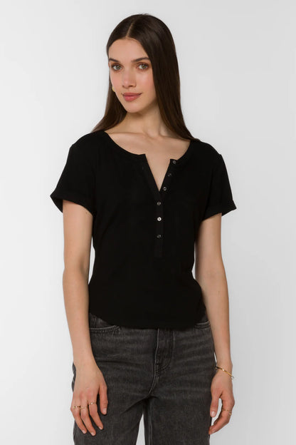 Velvet Heart Junie Short Sleeve Black