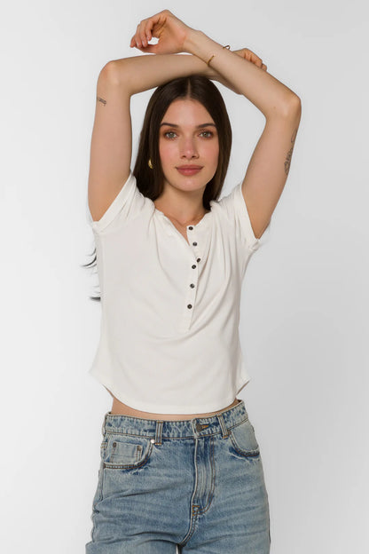 Velvet Heart Junie Short Sleeve - White