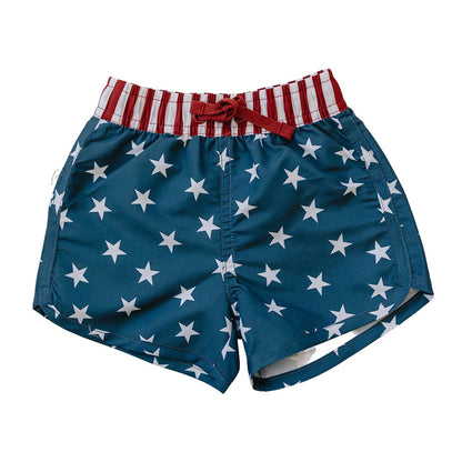 Stars + Stripes Surf Swim Shorts