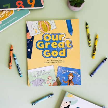 Our Great God Coloring & Activity Book