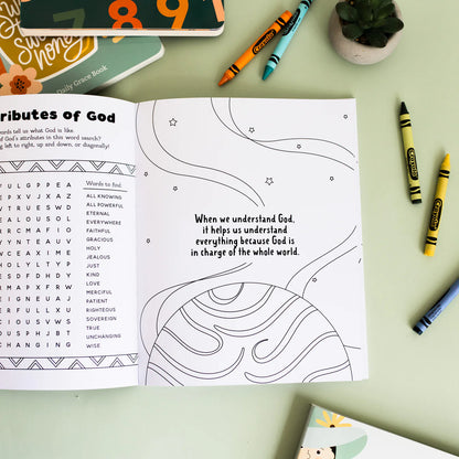 Our Great God Coloring & Activity Book