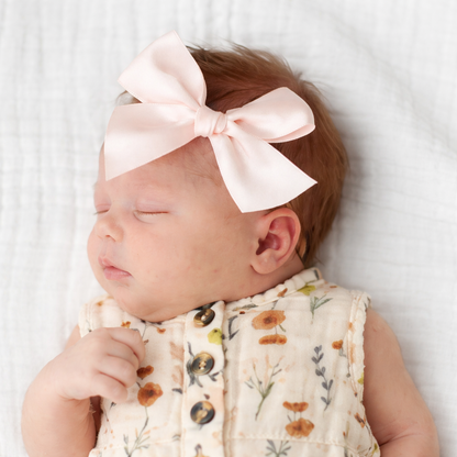 Satin Bow Headband