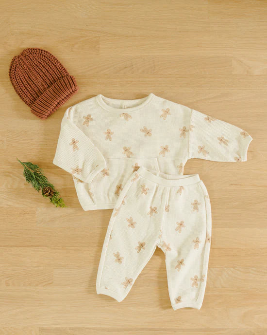 Waffle Slouch Set - Gingerbread