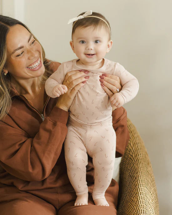 Bamboo Pajama Set - Candy Cane