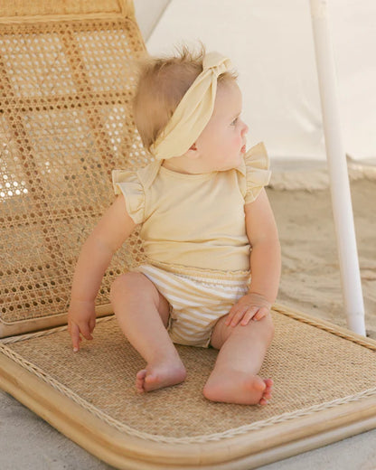 Yellow Knotted Headband