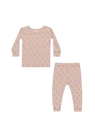 Bamboo Pajama Set - Candy Cane