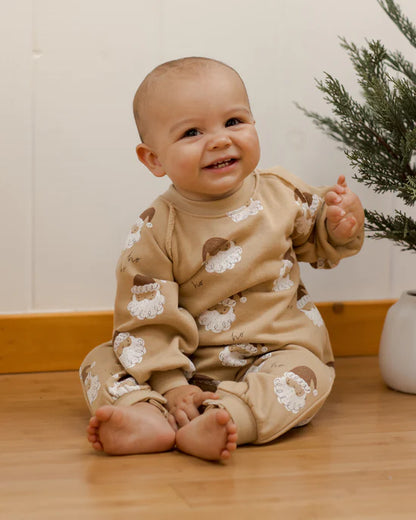 Raglan Jumpsuit - Santa