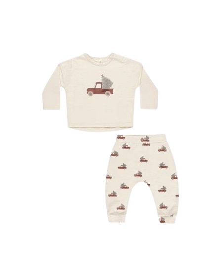 Long Sleeve Tee + Pant Set - Trucks