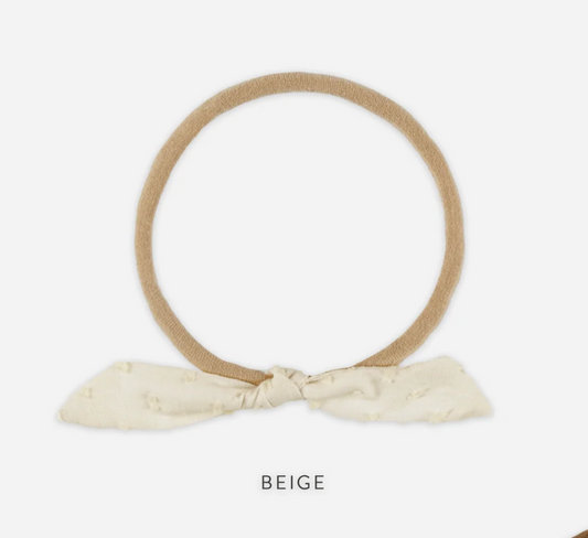 Little Knot Headband - Beige