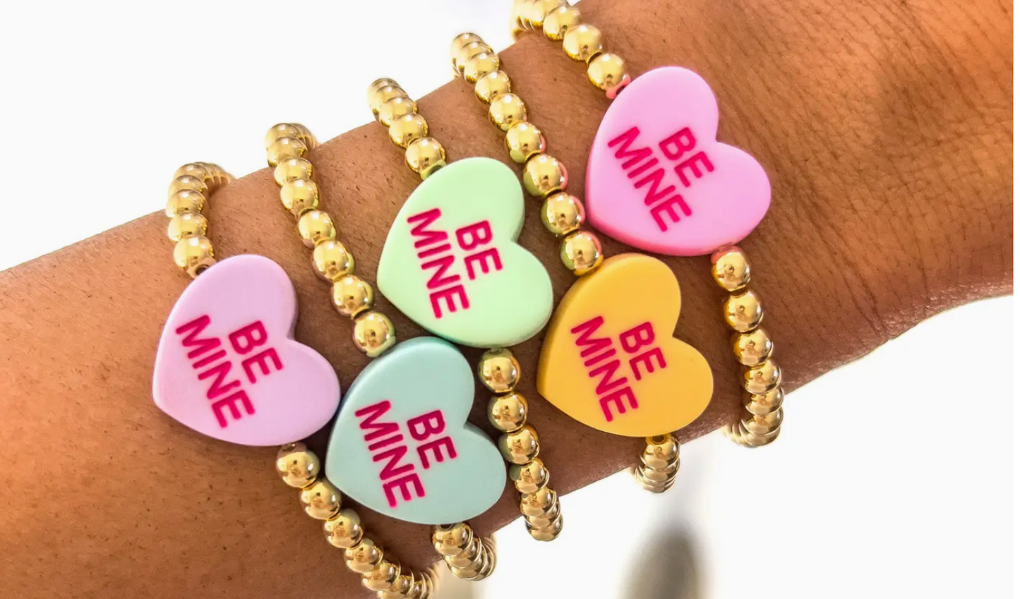 Savvy Bling Candy Heart Hug Me Bracelet