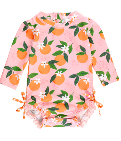 One Piece Rash Guard - Orange You The Sweetest