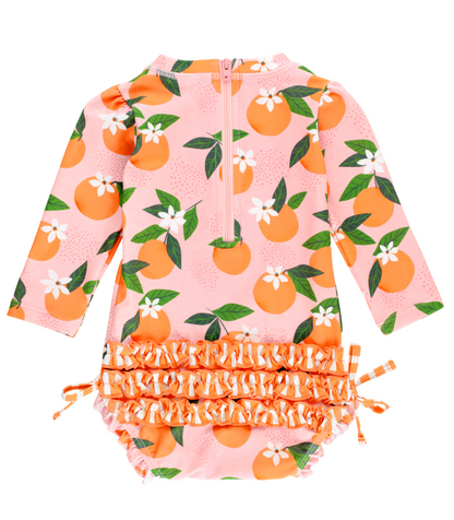 One Piece Rash Guard - Orange You The Sweetest