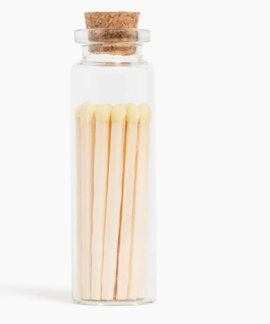 Enlighten the Occasion Milk & Honey Matches in Small Corked Vial