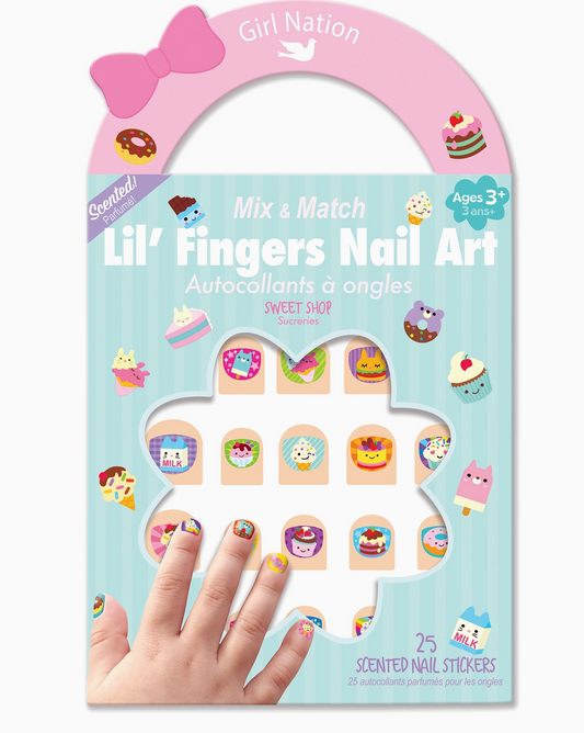 Girl Nation Lil' Fingers Nail Art Sweet Shop