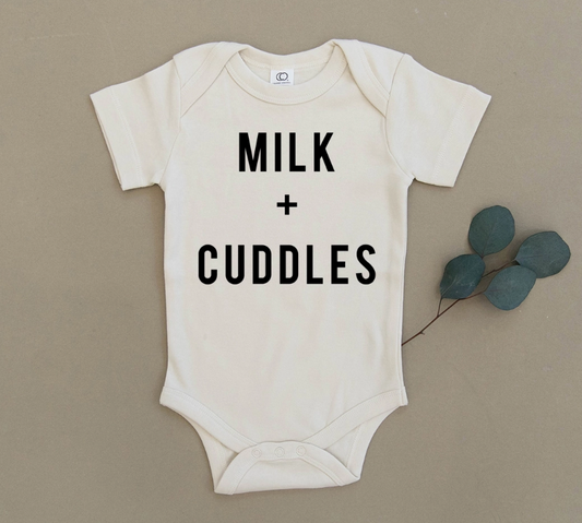 Urban Baby Co. Milk & Cuddles Organic Baby Onesie
