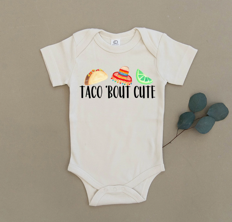 Urban Baby Co. Taco 'bout Cute Organic Baby Onesie