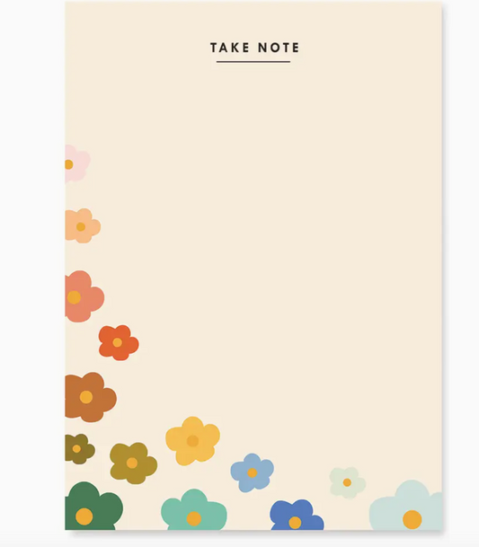 Ginger Design Mod Floral Notepad
