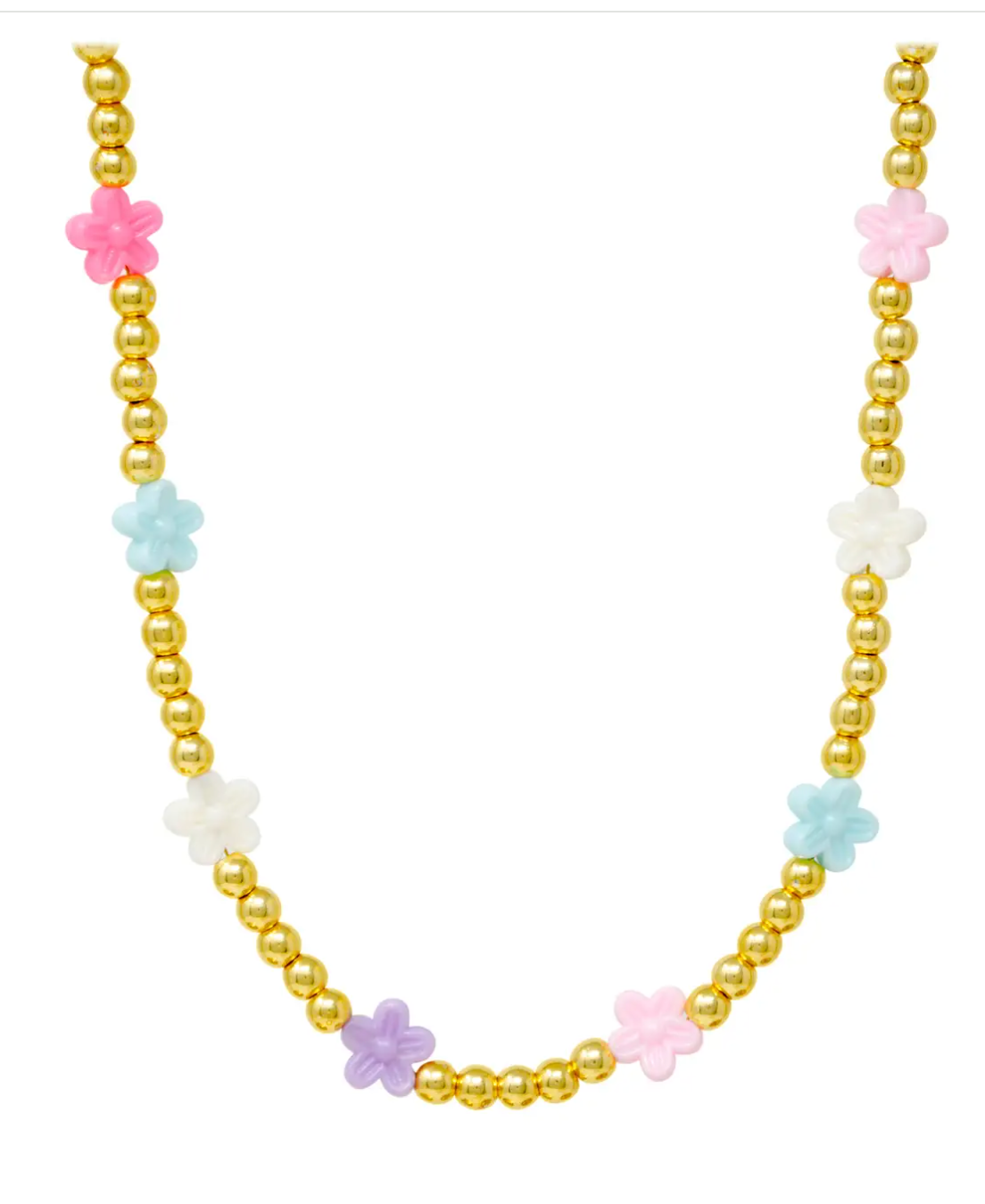 Zomi Gem Daisy Bead Necklace