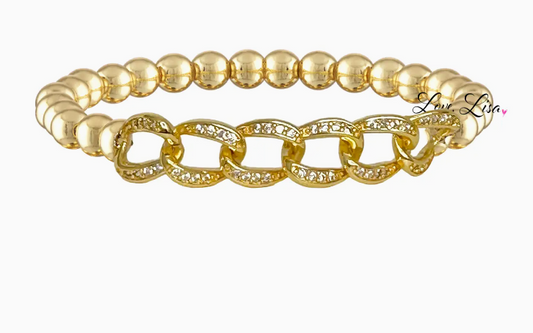 Love Lisa Diamond Link Bracelet
