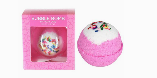 Two Sisters 1 Pack Birthday Cake Bath Bomb