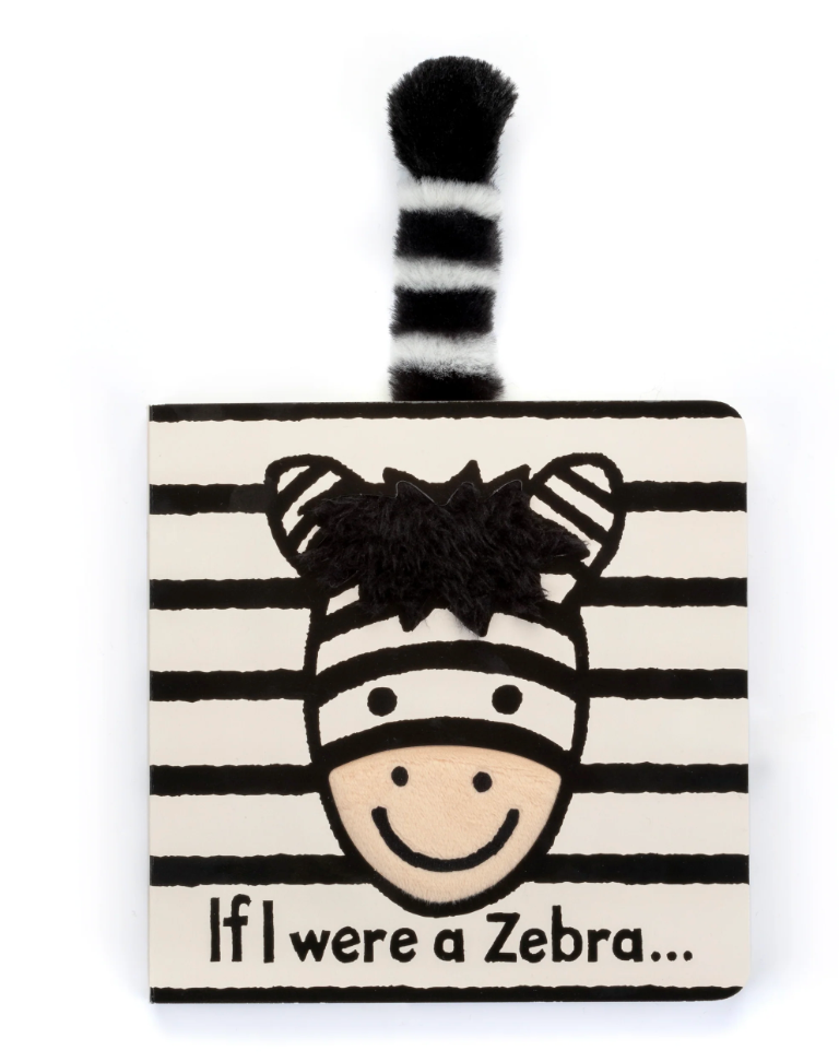 Jelly Cat If I was a Zebra Book