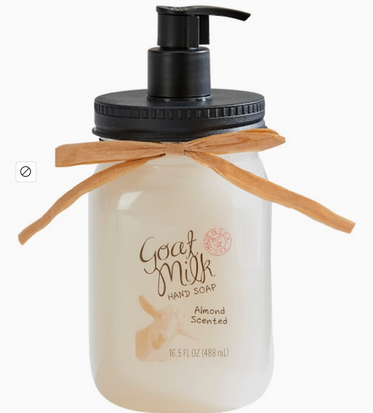 Commonwealth Soap Goat Milk Almond Liquid Hand Soap 16.5oz