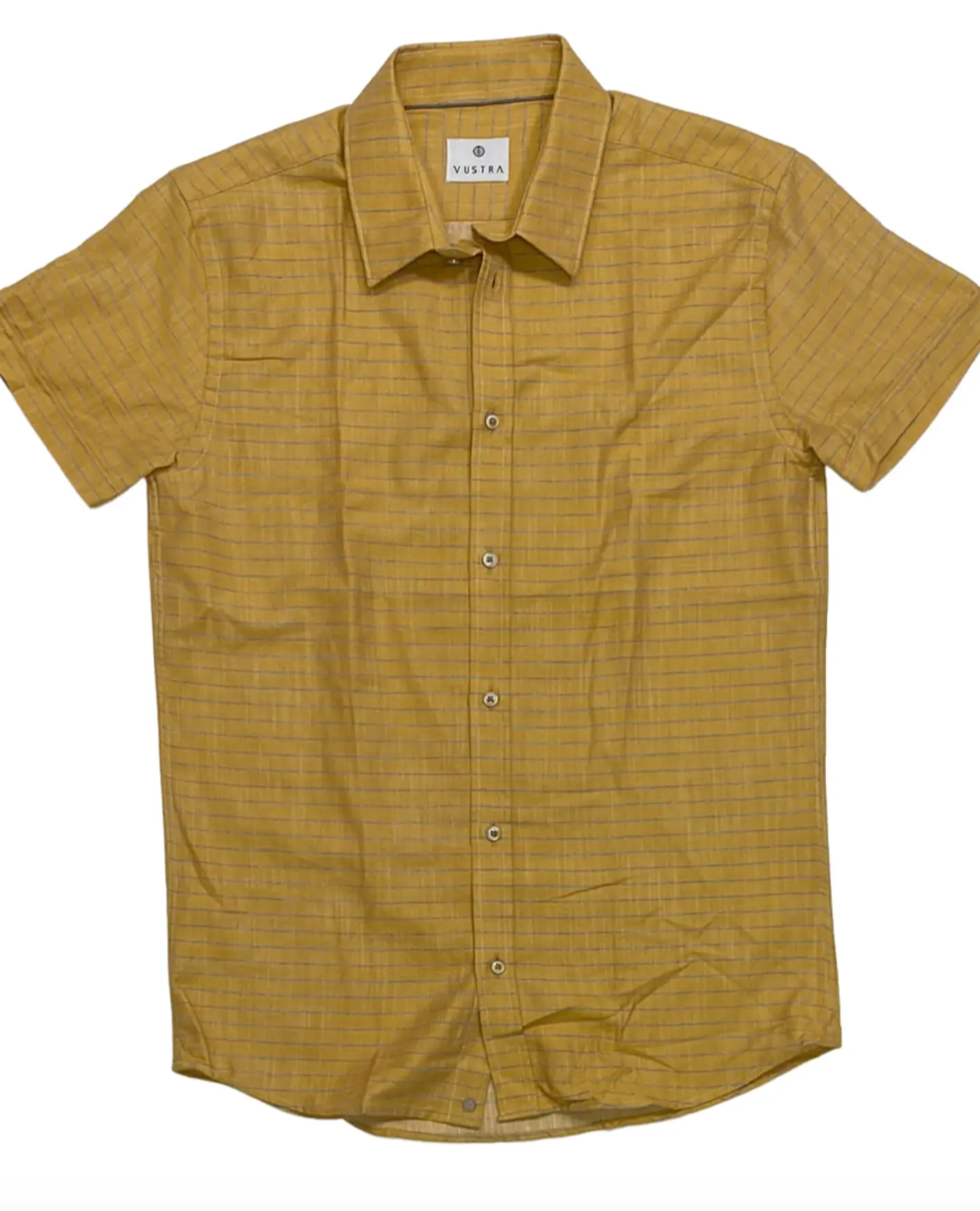 Yellow Striped Button Down