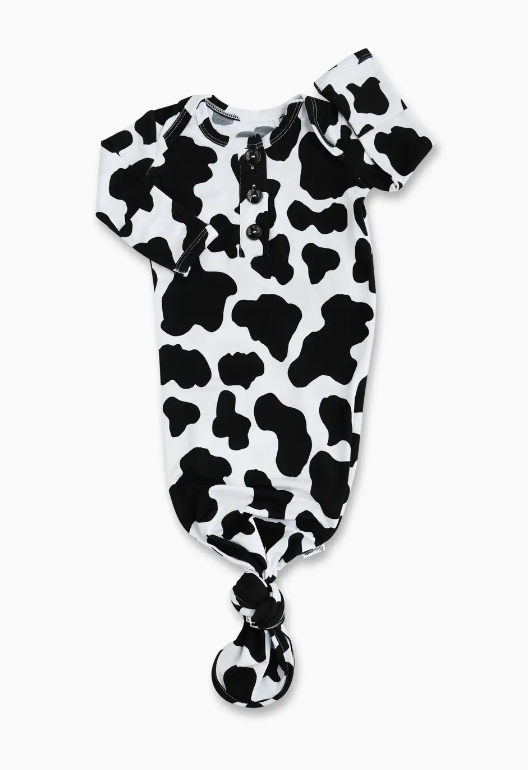 Gigi and Max Boone Cow Gown